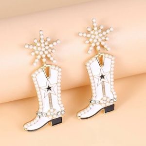 Cowgirl earrings
